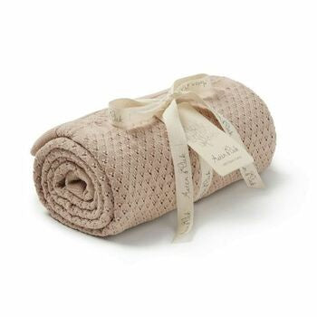 Aster & Oak Knit Heirloom Blanket