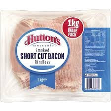 Huttons Bacon Short Cut 1kg