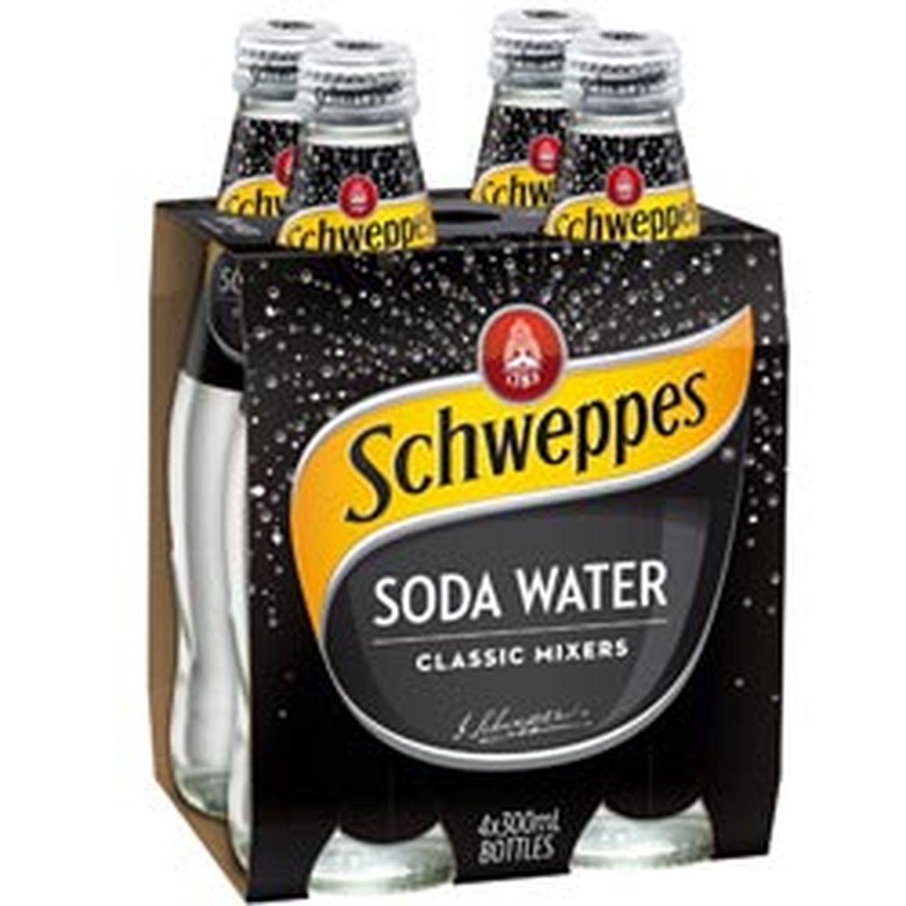 Schweppes 4x300ml Soda Water