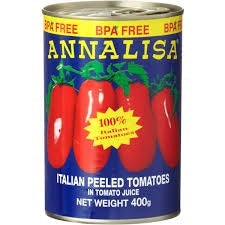 Annalisa Tomatoes Peeled 400g