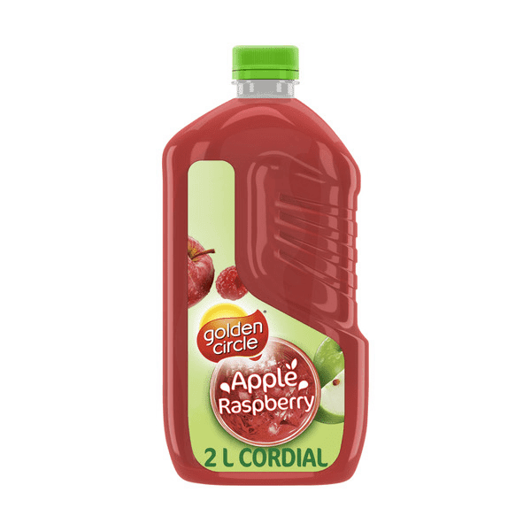 Golden Circle Cordials Apple Raspberry Cordial 2l