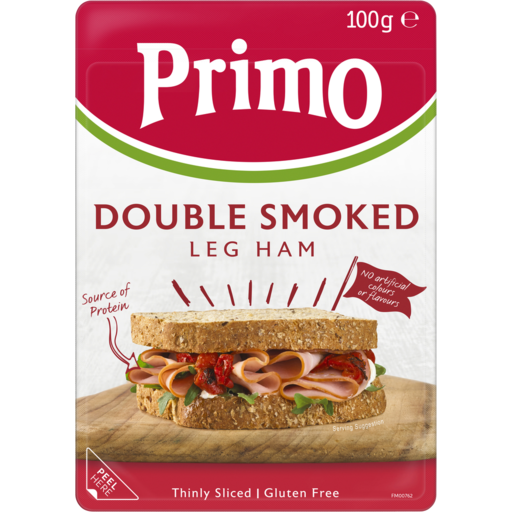 Primo Ham Double Smoked 100g