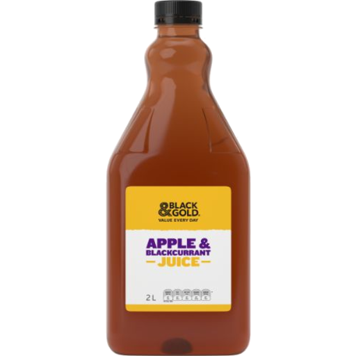 Black & Gold Apple Blackcurrant Juice 2L