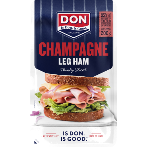 Don Ham Champagne Thinly Sliced 200g