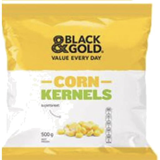 Black & Gold Corn Kernels 500g