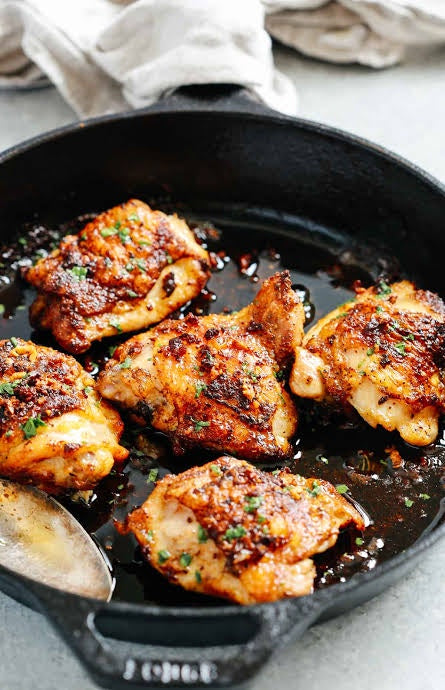Seasoned Chicken Thigh Fillet BULK 5kg Pack