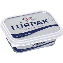 Lurpak Soft Spreadable Butter 250g