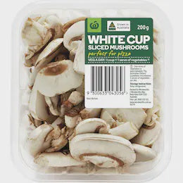 Mushrooms Sliced / punnet 200g