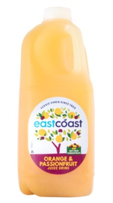 Eastcoast Orange & Passionfruit 2L