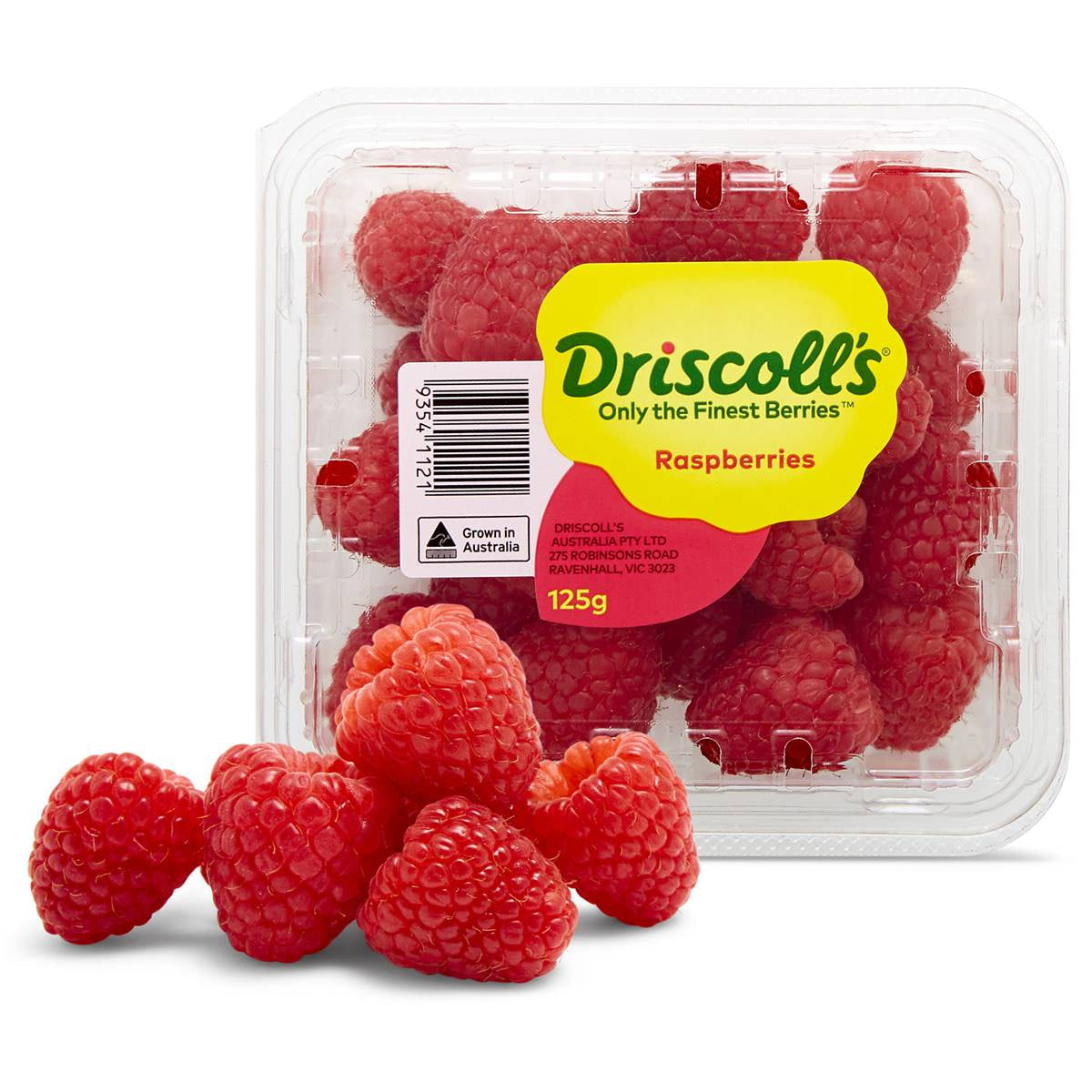 Raspberries / punnet 125g