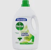 Dettol 2.5l Antibacterial Laundry Sanitiser Fragrance Free