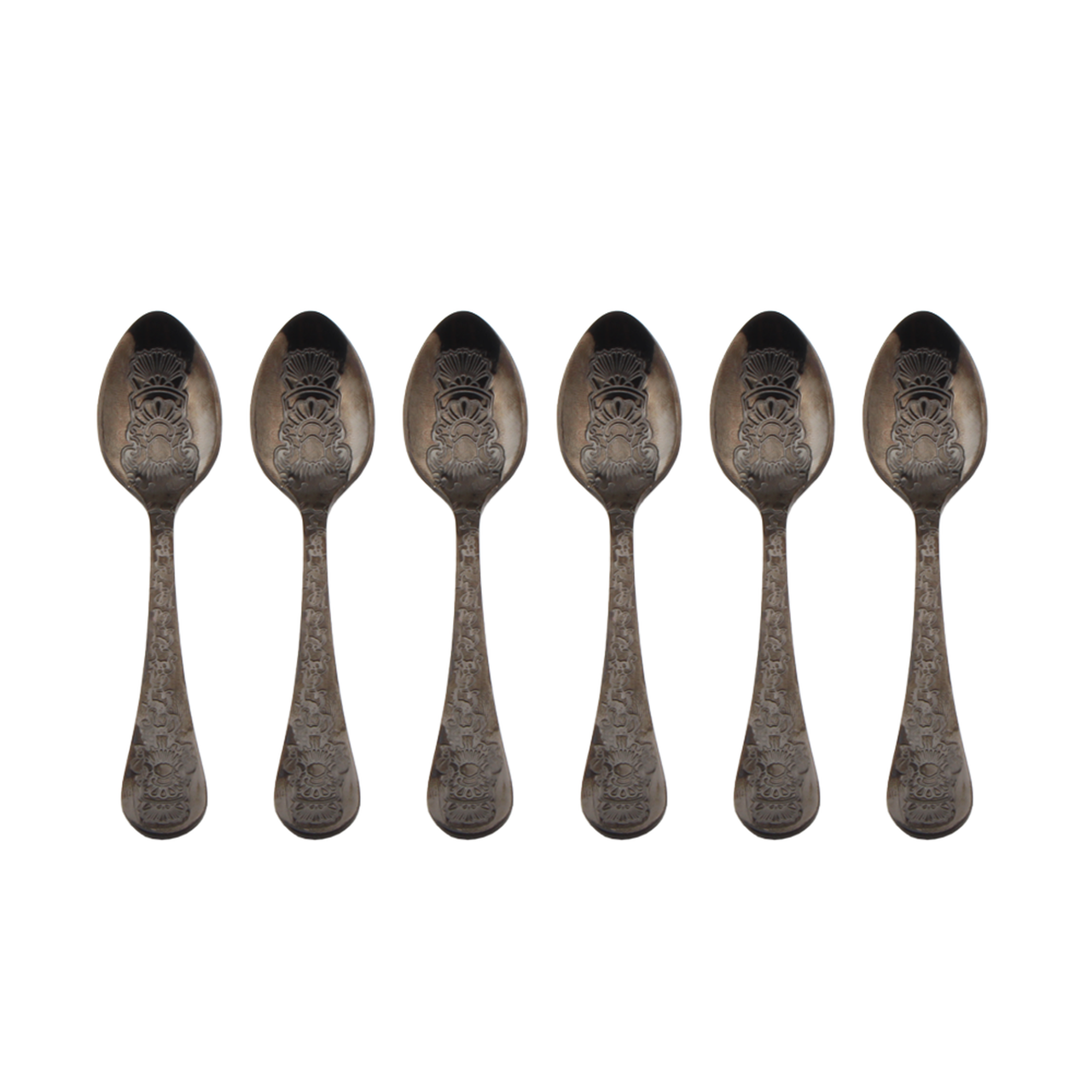Coffee Culture Coffee Spoons Black 6 Pack
